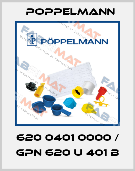620 0401 0000 / GPN 620 U 401 B Poppelmann