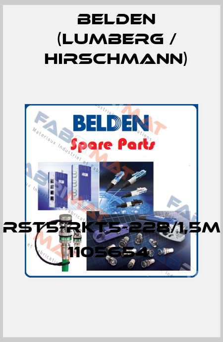 RST5-RKT5-228/1,5M 1105654  Belden (Lumberg / Hirschmann)