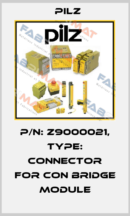 p/n: Z9000021, Type: Connector for CON Bridge Module Pilz