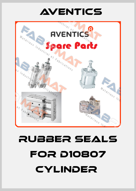RUBBER SEALS FOR D10807 CYLINDER  Aventics