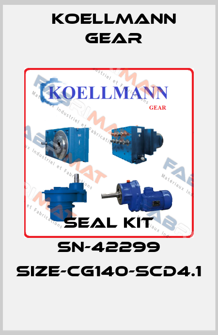 Seal kit SN-42299 Size-CG140-SCD4.1 KOELLMANN GEAR