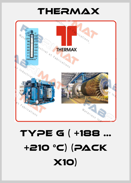 Type G ( +188 ... +210 °C) (pack x10) Thermax