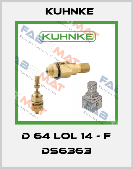 D 64 LOL 14 - F DS6363 Kuhnke