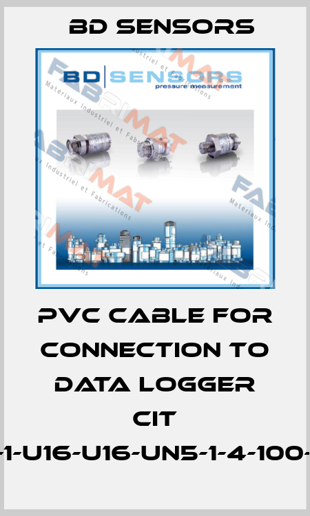 PVC cable for connection to data logger CIT 750-1-U16-U16-UN5-1-4-100-000 Bd Sensors