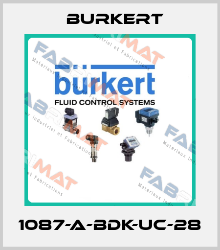 1087-A-BDK-UC-28 Burkert