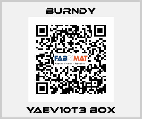 YAEV10T3 BOX Burndy