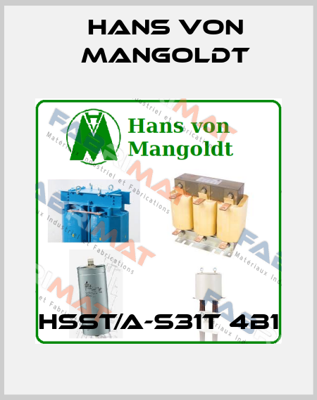 HSST/A-S31T 4B1 Hans von Mangoldt
