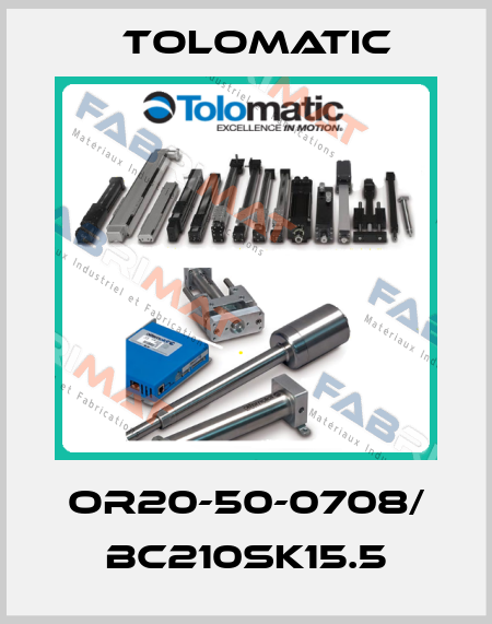 OR20-50-0708/ BC210SK15.5 Tolomatic