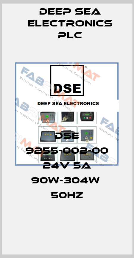 DSE 9255-002-00 24V 5A 90W-304W  50Hz DEEP SEA ELECTRONICS PLC