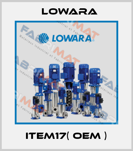 ITEM17( OEM ) Lowara