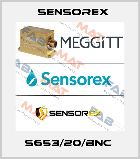S653/20/BNC  Sensorex