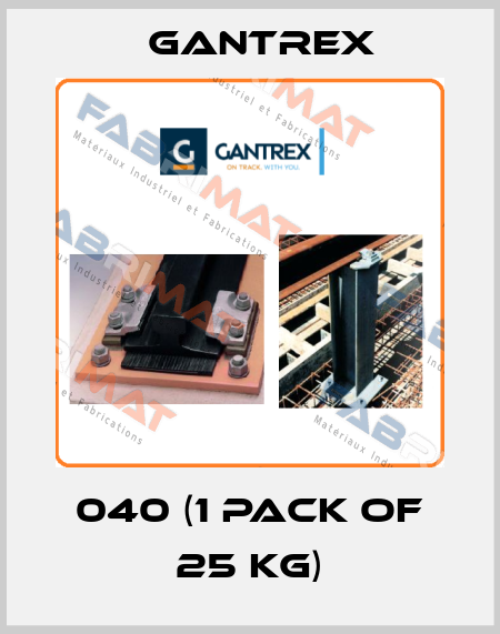 040 (1 pack of 25 kg) Gantrex