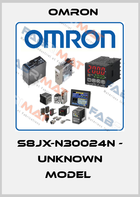 S8JX-N30024N - UNKNOWN MODEL  Omron