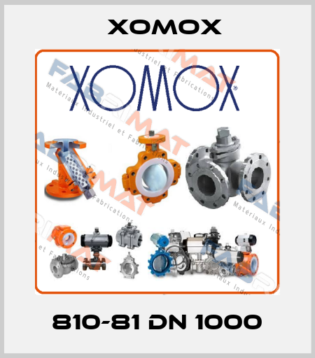 810-81 Dn 1000 Xomox
