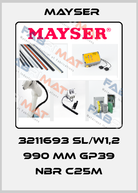 3211693 SL/W1,2 990 mm GP39 NBR C25M Mayser