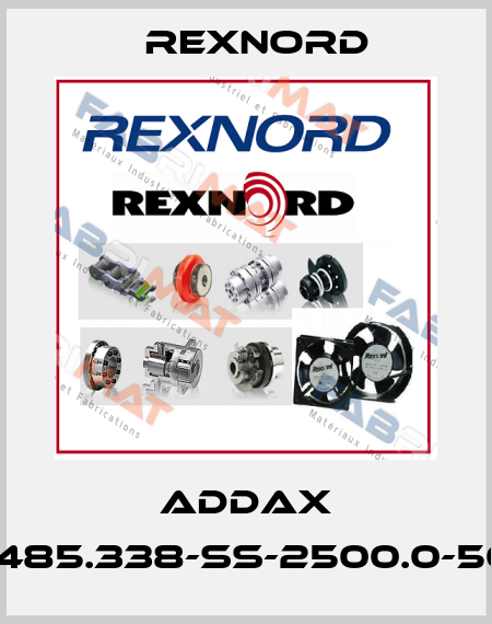 ADDAX LRF485.338-SS-2500.0-50/75 Rexnord