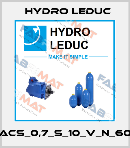 ACS_0,7_S_10_V_N_60 Hydro Leduc