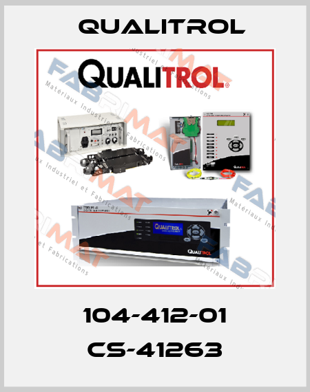 104-412-01 CS-41263 Qualitrol