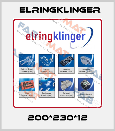 200*230*12 ElringKlinger