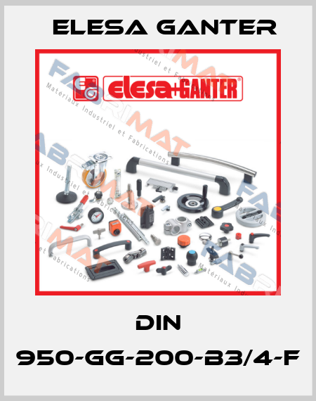 DIN 950-GG-200-B3/4-F Elesa Ganter