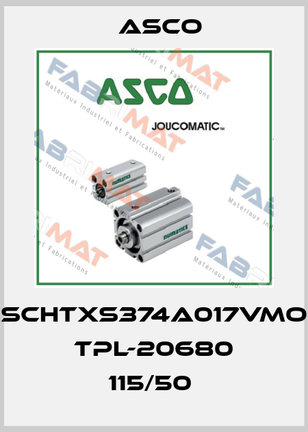 SCHTXS374A017VMO TPL-20680 115/50  Asco