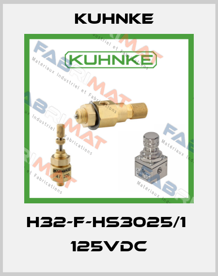 H32-F-HS3025/1  125VDC Kuhnke