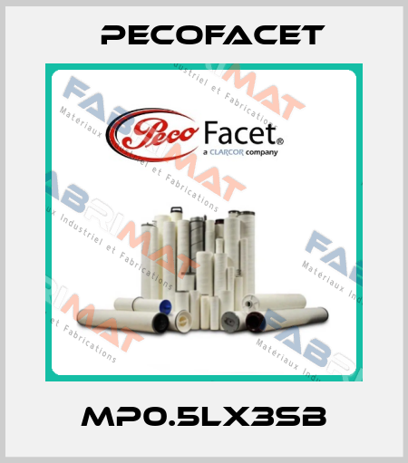 MP0.5LX3SB PECOFacet