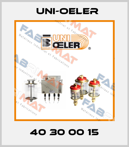 40 30 00 15 Uni-Oeler