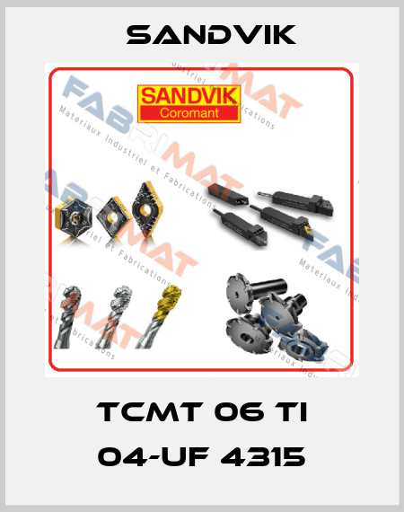 TCMT 06 TI 04-UF 4315 Sandvik