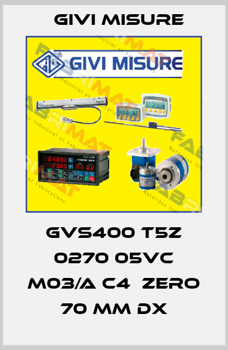 GVS400 T5Z 0270 05VC M03/A C4  Zero 70 mm dx Givi Misure
