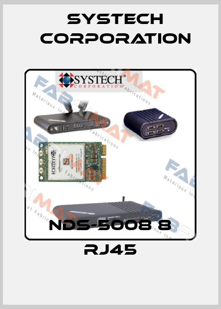 NDS-5008 8 RJ45 Systech Corporation