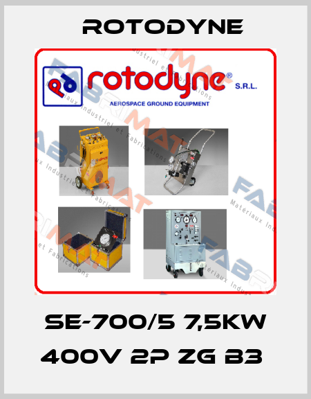 SE-700/5 7,5kW 400V 2p Zg B3  Rotodyne