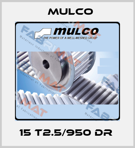 15 T2.5/950 DR  Mulco