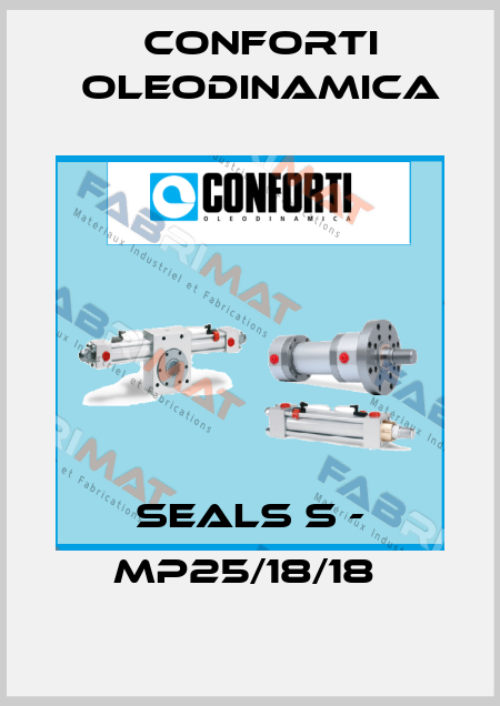 SEALS S - MP25/18/18  Conforti Oleodinamica