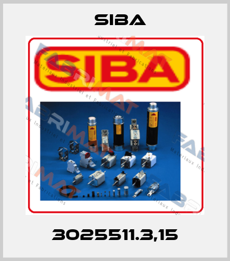 3025511.3,15 Siba