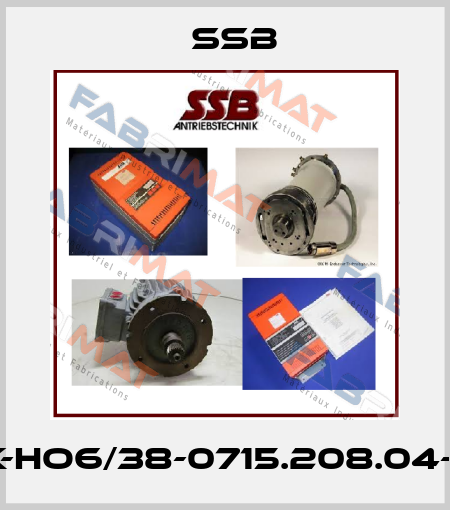 DSK-HO6/38-0715.208.04-W/K SSB