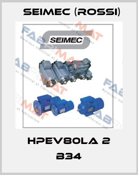 HPEV80LA 2 B34 Seimec (Rossi)