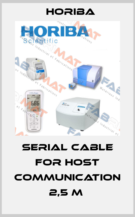 SERIAL CABLE FOR HOST COMMUNICATION 2,5 M  Horiba