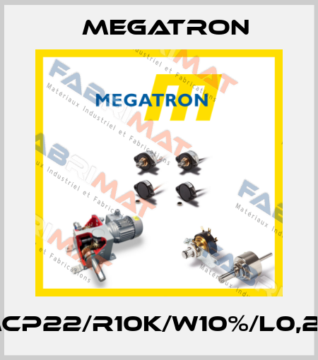 MCP22/R10K/W10%/L0,2% Megatron