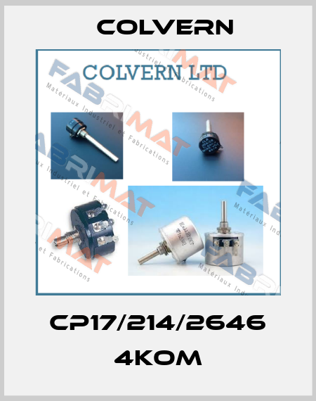 CP17/214/2646 4Kom Colvern