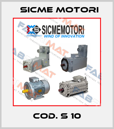 COD. S 10 Sicme Motori