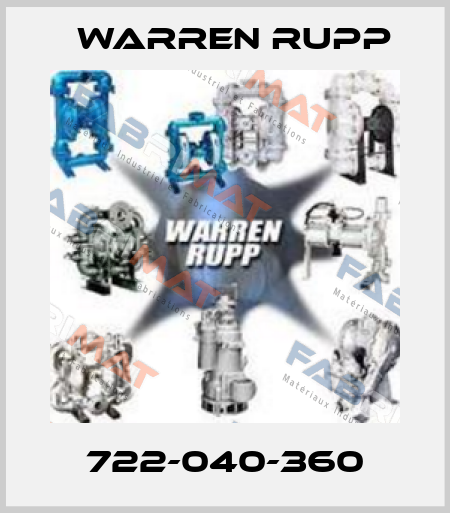 722-040-360 Warren Rupp