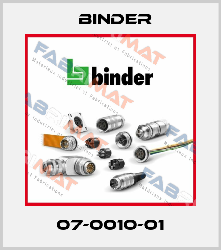 07-0010-01 Binder