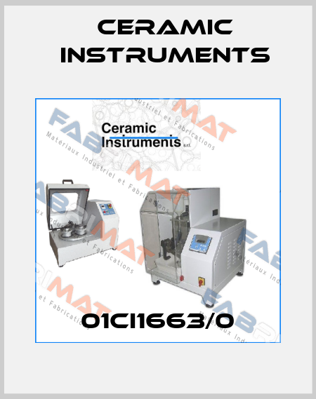 01CI1663/0 Ceramic Instruments