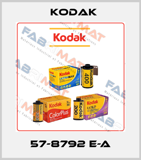 57-8792 e-a Kodak