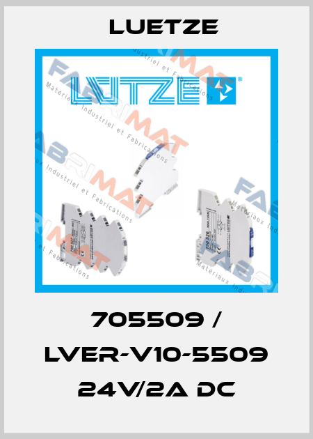 705509 / LVER-V10-5509 24V/2A DC Luetze