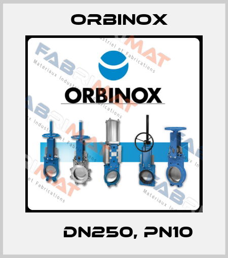 ЕХ DN250, PN10 Orbinox