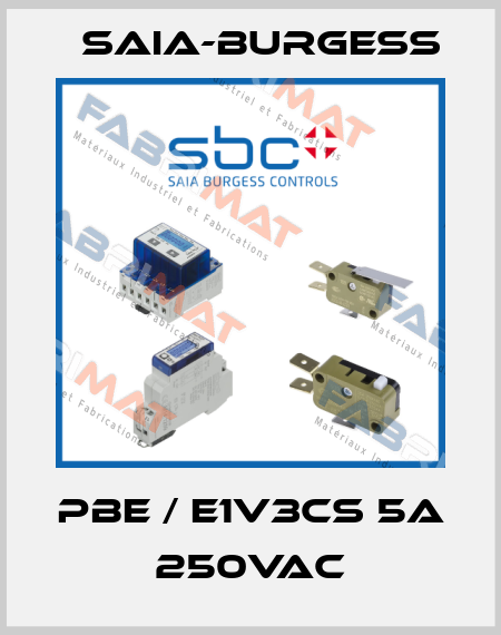 PBE / E1V3CS 5A 250VAC Saia-Burgess