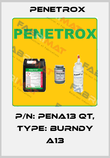 P/N: PENA13 QT, Type: Burndy A13 Penetrox