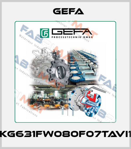KG631FW080F07TAVI1 Gefa